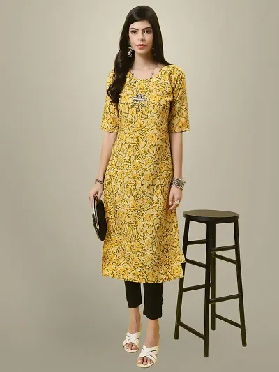 Fancy Crepe Printed Kurti