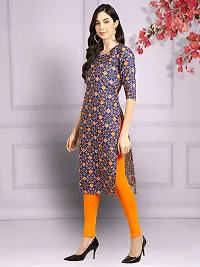 Stylish Crepe Stitched Kurta For Women-thumb1