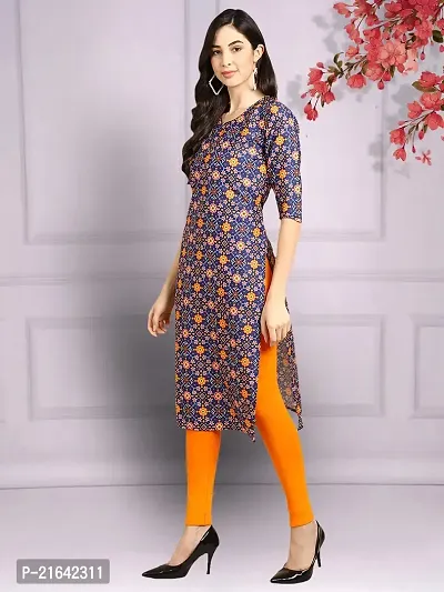 Stylish Crepe Stitched Kurta For Women-thumb2