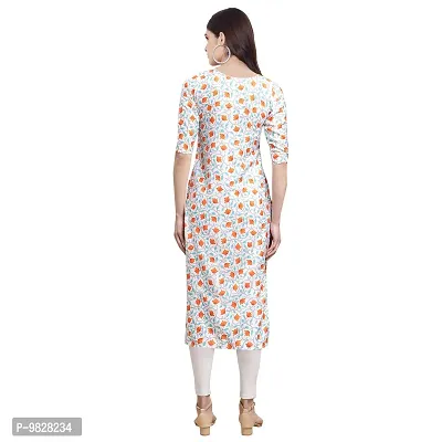 Women Crepe Digital Printed Straight Kurti  Pack of 6-thumb3