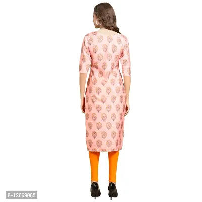 Women Crepe Digital Printed Straight Kurti  Pack of 3-thumb4