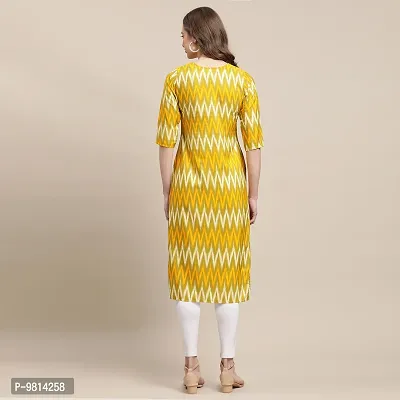 Women Crepe Digital Printed Straight Kurti  Pack of 6-thumb2