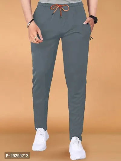 Stylish Cotton Solid Regular Track Pant for Men