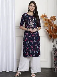 Fancy Crepe Printed Kurtas For Women Pack Of 6-thumb4