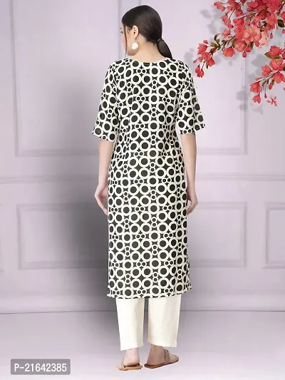 Stylish Crepe Stitched Kurta For Women-thumb3