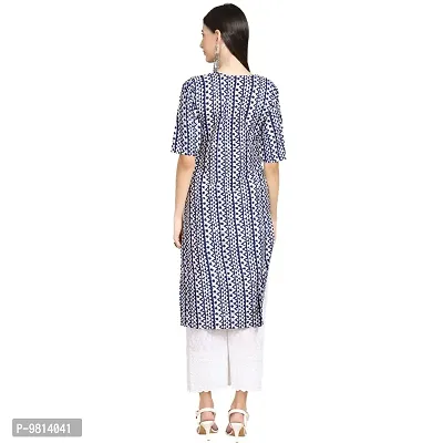 Women Crepe Digital Printed Straight Kurti  Pack of 6-thumb4