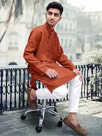 Fancy Cotton Kurtas For Men-thumb2