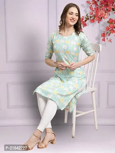 Stylish Crepe Stitched Kurta For Women