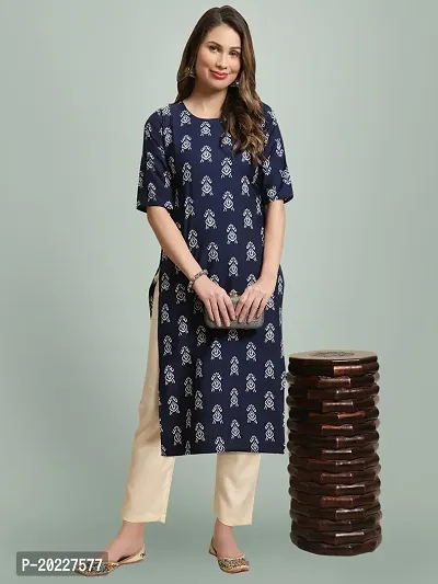 New Stylish Crepe Printed Kurti For Women