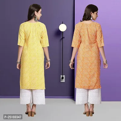 Fancy Crepe Kurtas For Women Pack Of 2-thumb2