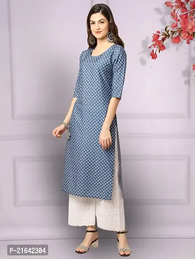 Stylish Crepe Stitched Kurta For Women-thumb2