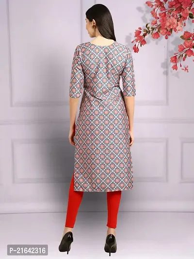 Stylish Crepe Stitched Kurta For Women-thumb3