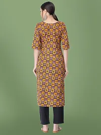 Stylish Crepe Printed Kurti For Women-thumb2