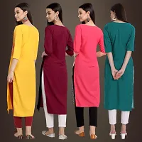 Fancy Crepe Kurtis for Women Pack Of 4-thumb1