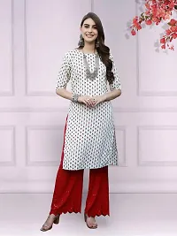 Attractive Multicoloured Printed Crepe Kurta Combo Of 2-thumb1