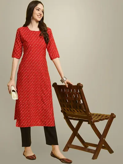 Stylish Fancy Designer American Crepe Kurta With Bottom Wear Set For Women