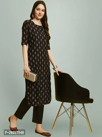 New Stylish Crepe Printed Kurti For Women