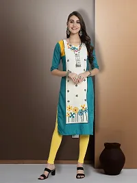 Stylish Fancy Designer American Crepe Kurta For Women-thumb1