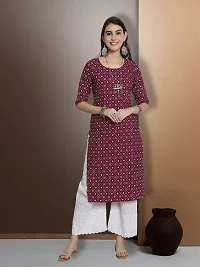 Stylish Fancy Designer Crepe Kurta For Women-thumb1