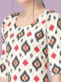 New Stylish Crepe Printed Kurta Set For Women-thumb3