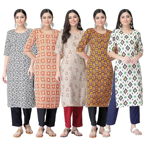 Classic Crepe Kurtis Combo For Women