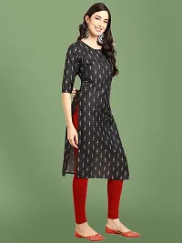 Stylish Crepe Printed Kurti For Women-thumb2