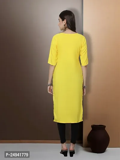 Stylish Fancy Designer American Crepe Kurta For Women-thumb3