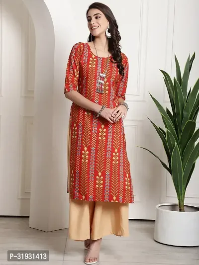 Stylish Multicoloured Crepe Kurta For Women Combo Of 6-thumb2