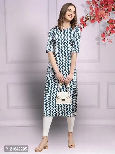 Stylish Crepe Stitched Kurta For Women