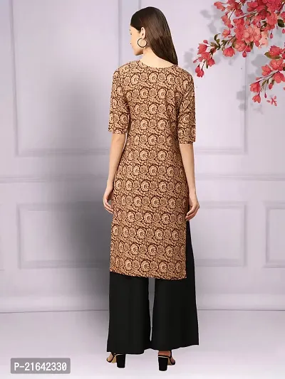 Stylish Crepe Stitched Kurta For Women-thumb3