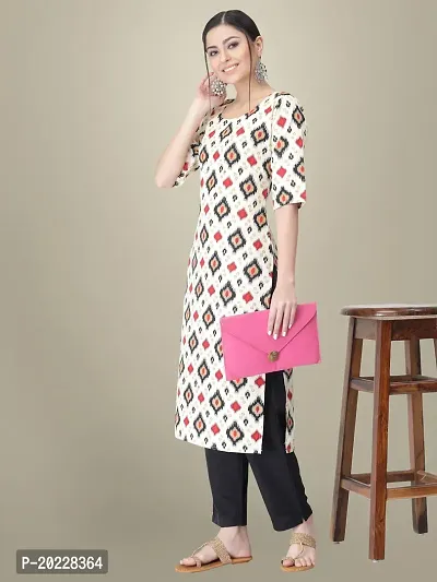 Stylish Crepe Printed Kurti For Women