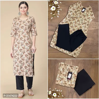 Fancy Crepe Kurta Bottom Set For Women