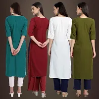 Fancy Crepe Kurtis for Women Pack Of 4-thumb1