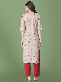 Stylish Crepe Printed Kurti For Women-thumb2