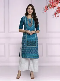 Stylish Multicoloured Crepe Stitched Kurta For Women Combo Of 2-thumb1