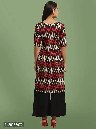 Stylish Crepe Printed Kurti For Women-thumb4