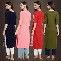 Fancy Crepe Kurtis for Women Pack Of 4-thumb1