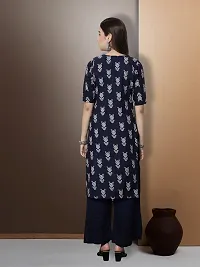 Stylish Fancy Designer Crepe Kurta For Women-thumb1