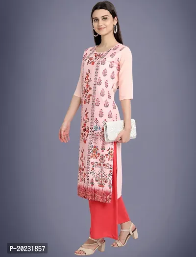 Amazing American Crepe Printed Kurti For Women-thumb0