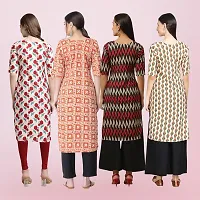 Women Stylish Crepe Printed Straight Kurta-thumb1