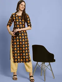 Amazing Crepe Printed Kurta Set For Women-thumb2