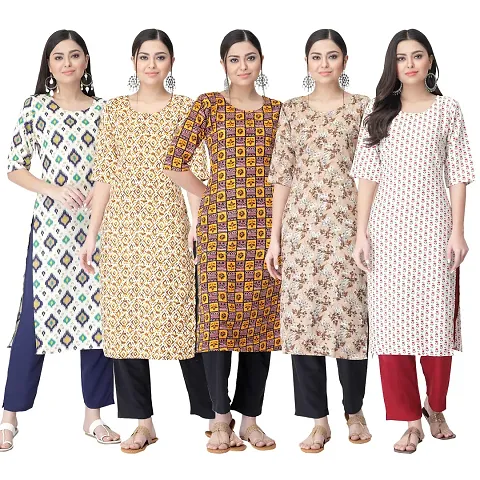 Classic Crepe Kurtis Combo For Women