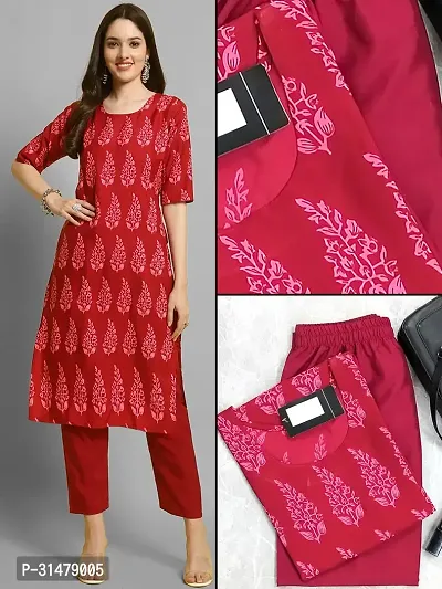 Fancy Crepe Kurta Bottom Set For Women