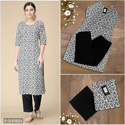 Fancy Crepe Kurta Bottom Set For Women-thumb0