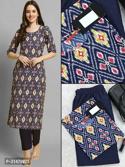 Fancy Crepe Kurta Bottom Set For Women-thumb0