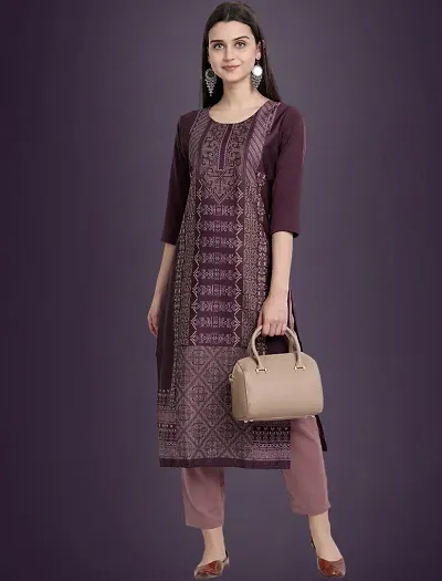 Fancy Crepe Kurti for Women