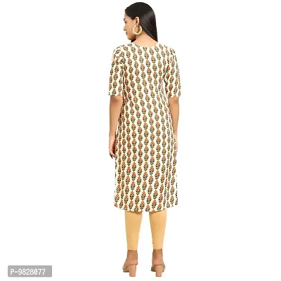 Women Crepe Digital Printed Straight Kurti  Pack of 6-thumb3