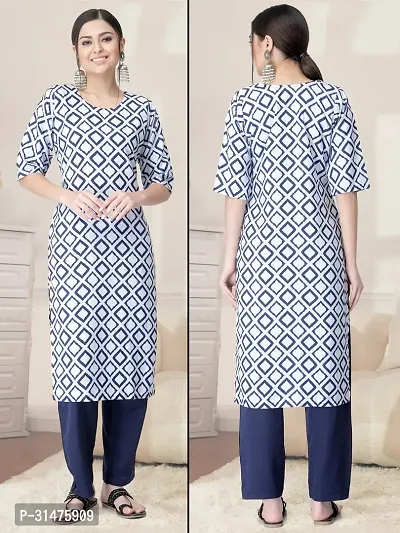 Fancy Crepe Kurta Bottom Set For Women-thumb0