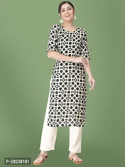 Stylish Crepe Printed Kurti For Women