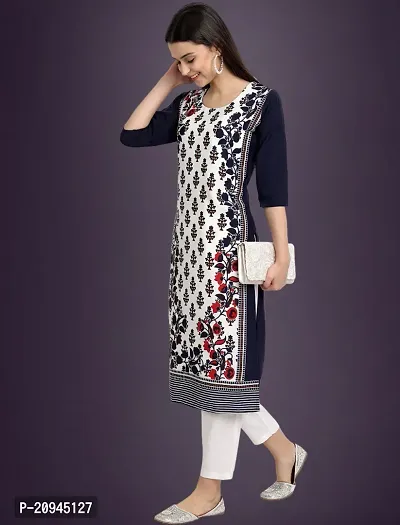 Fancy Crepe Kurti for Women-thumb0